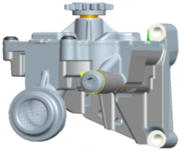 double chamber variable-stroke pump